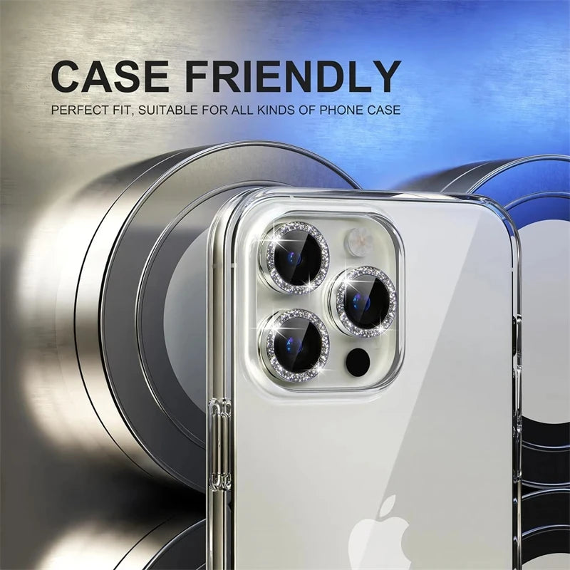 iPone Diamond Glass Camera Lens Protector