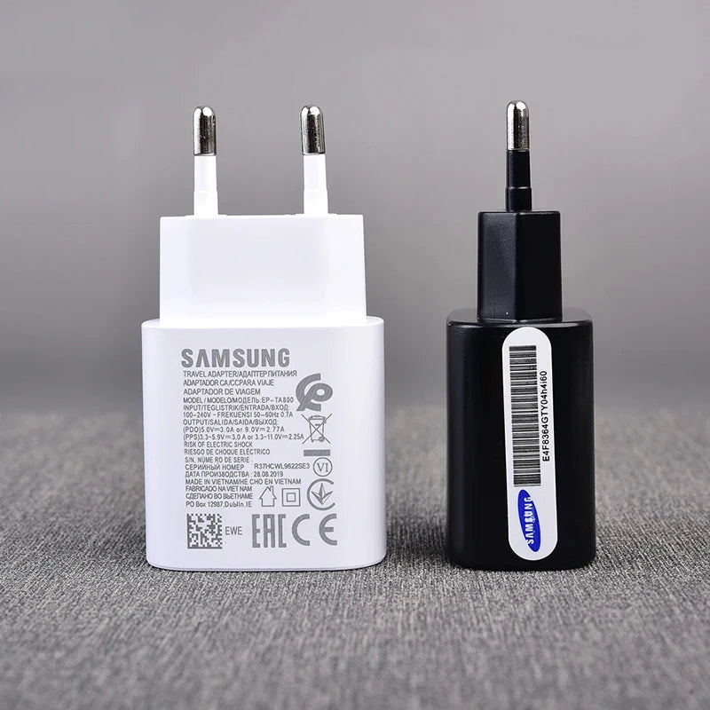 Samsung Superfast Wall Charging Adapter  PD Type C Cable