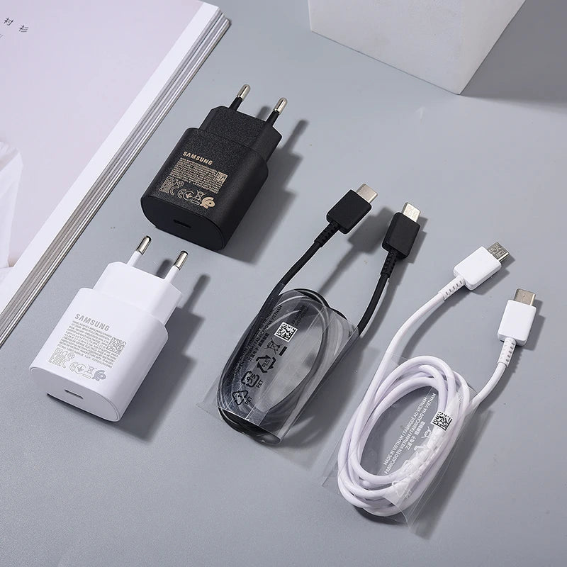 Samsung Superfast Wall Charging Adapter  PD Type C Cable