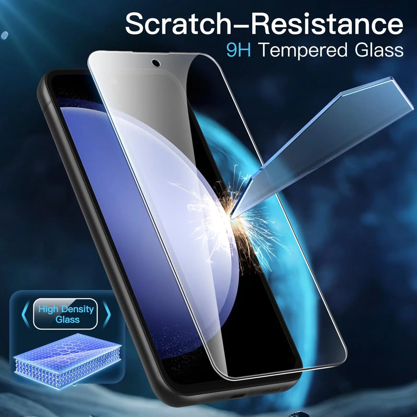 Tempered Glass  Screen Protector For Samsung