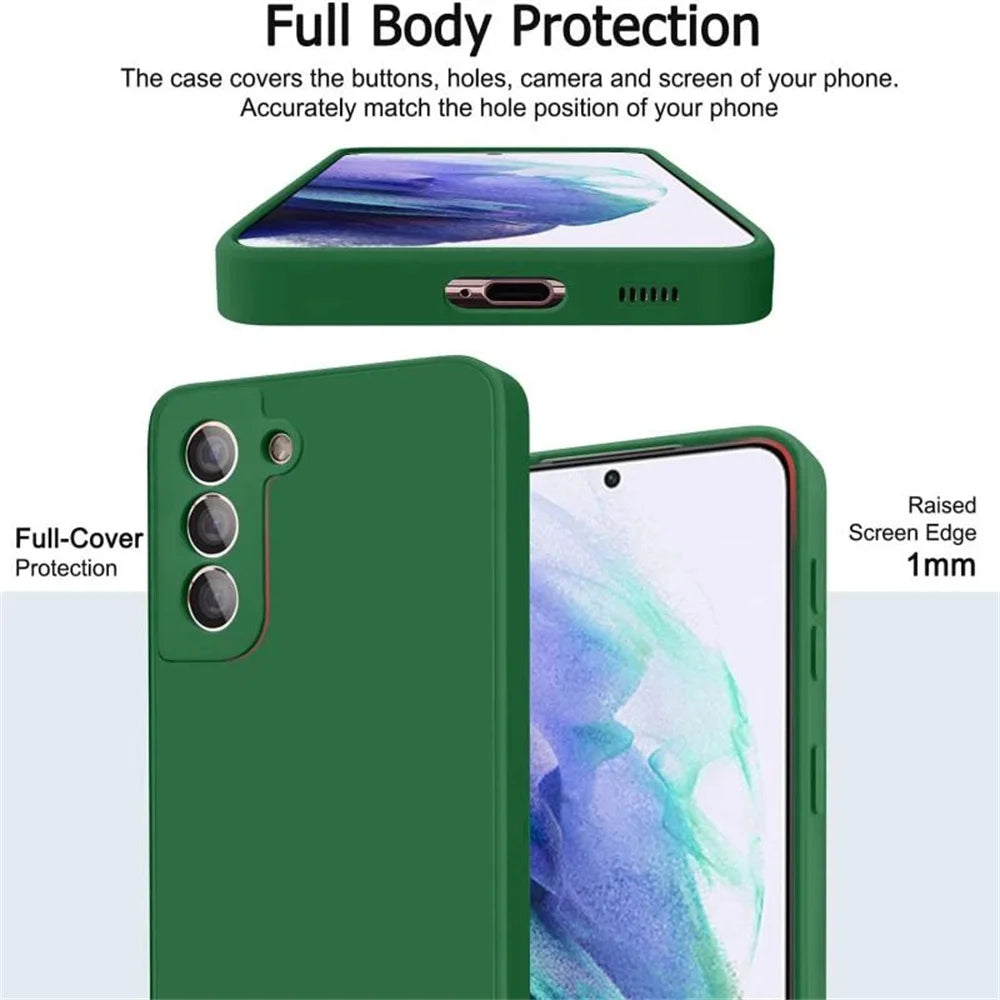 luxury Silicone Case for Samsung